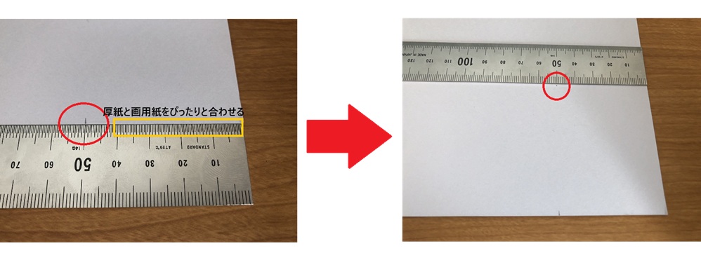 画用紙への下書きの書き方
